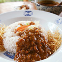 ②豆乳入り有機野菜カレー