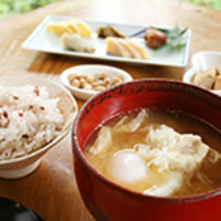 ①豆庵汁セット