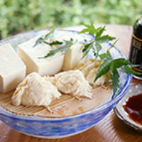 ④生ゆば豆腐盛り合せ